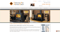 Desktop Screenshot of fireandheat.co.uk